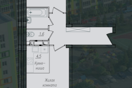 2-к. квартира, 58.7 м², 4/10 эт.